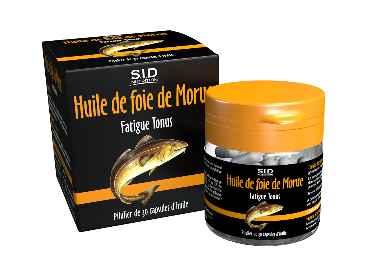 Huile de foie de morue – SID Nutrition